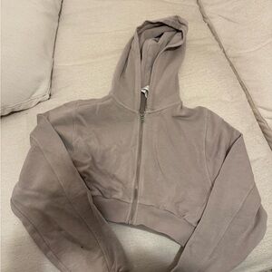 ALO Yoga Light Gray Hoodie